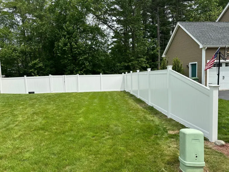 Iron driveway gate in Weymouth, Massachusetts