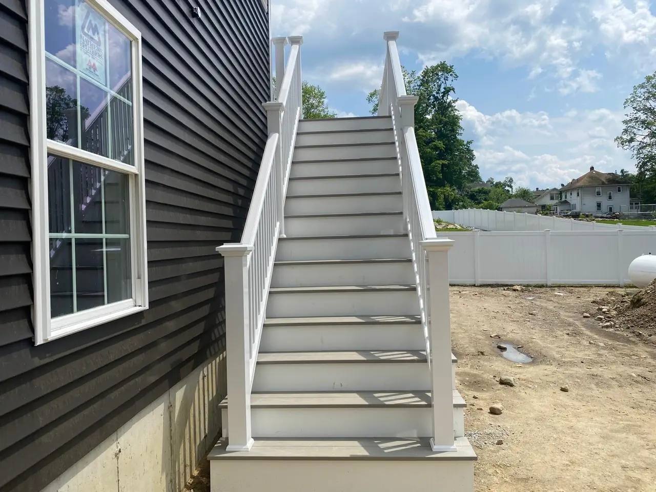 Stair framing by JR Iron Works